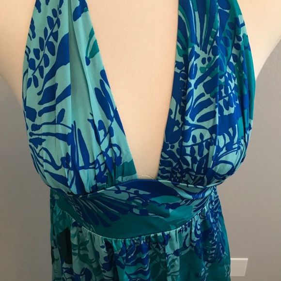 Marciano turquoise halter top - Picture 3 of 6